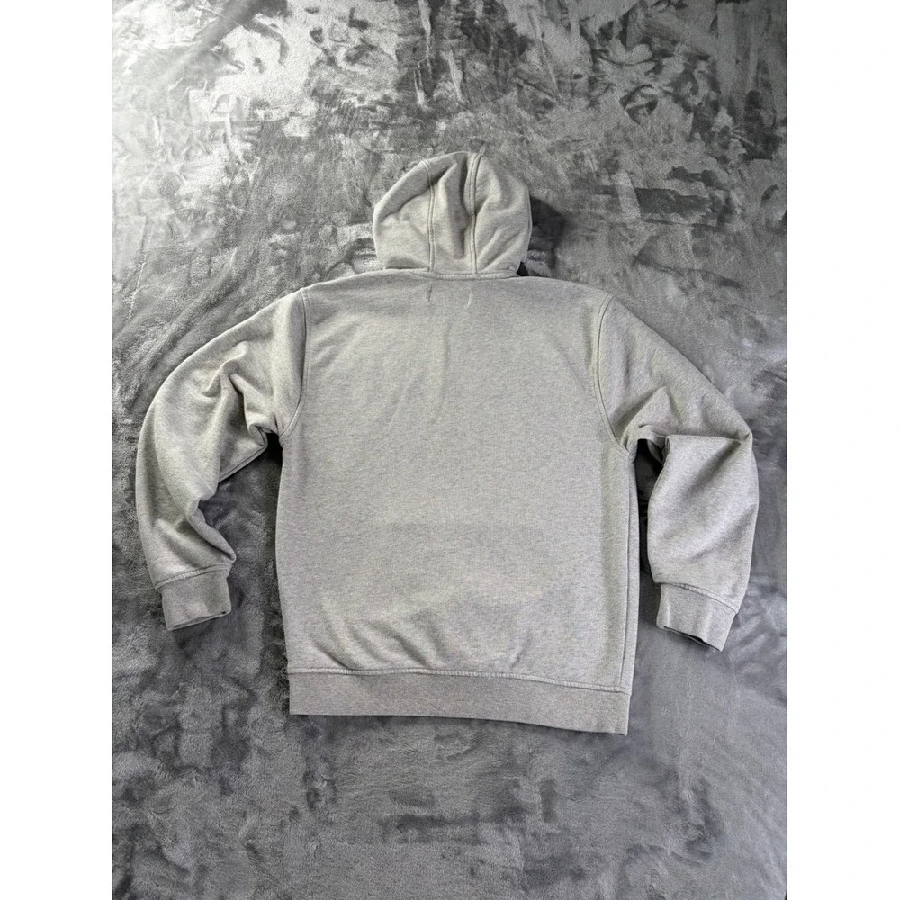 Jordan Sport Dri-FIT Pullover Hoodie Mens Size S Heather Gray Jumpman Logo